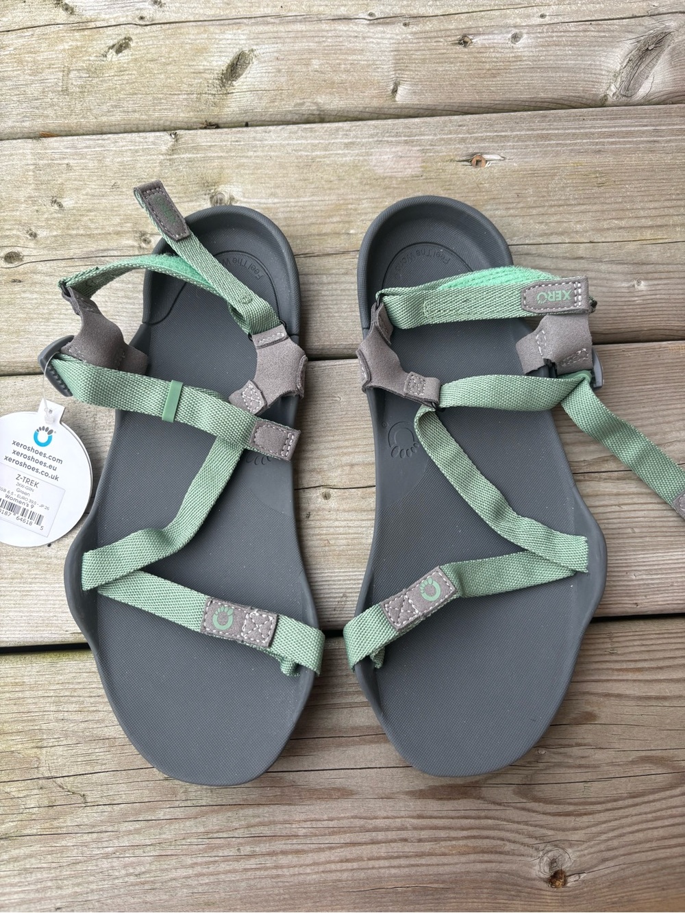 Brand New with Tags NWT Xero Shoes Women's 9 Z-Trek Barefoot Hiking Sandals